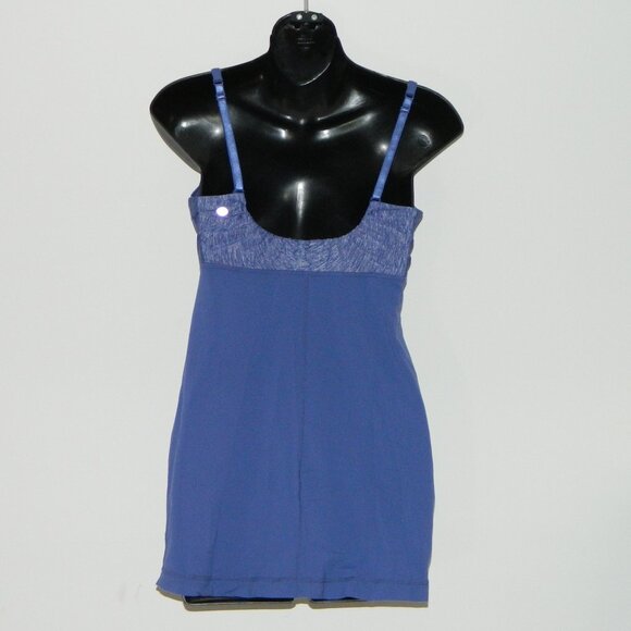 3 for/ $25 Lululemon Purple Long Workout Halter Tank Top Size 10 - Picture 9 of 16